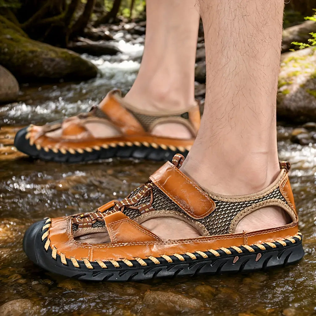 GREKS Men's Summer Fisherman Sandals Fantascticz