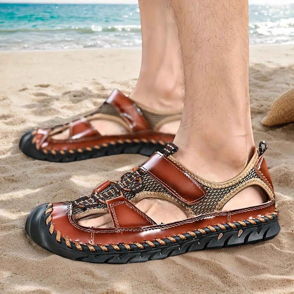 GREKS Men's Summer Fisherman Sandals Fantascticz