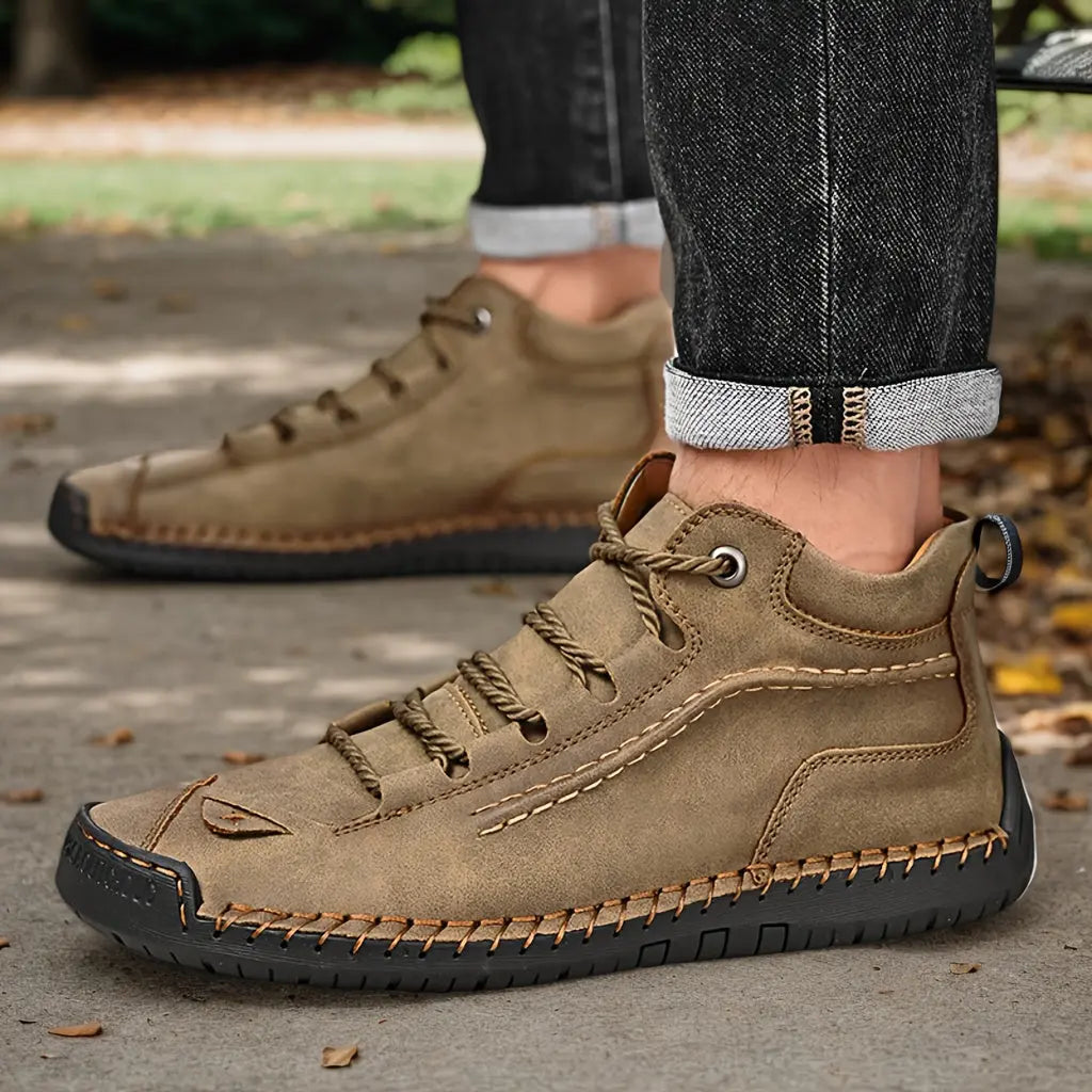 GREKS Ascent: Unisex Casual Leather Sneaker Style Walking Shoes Fantascticz