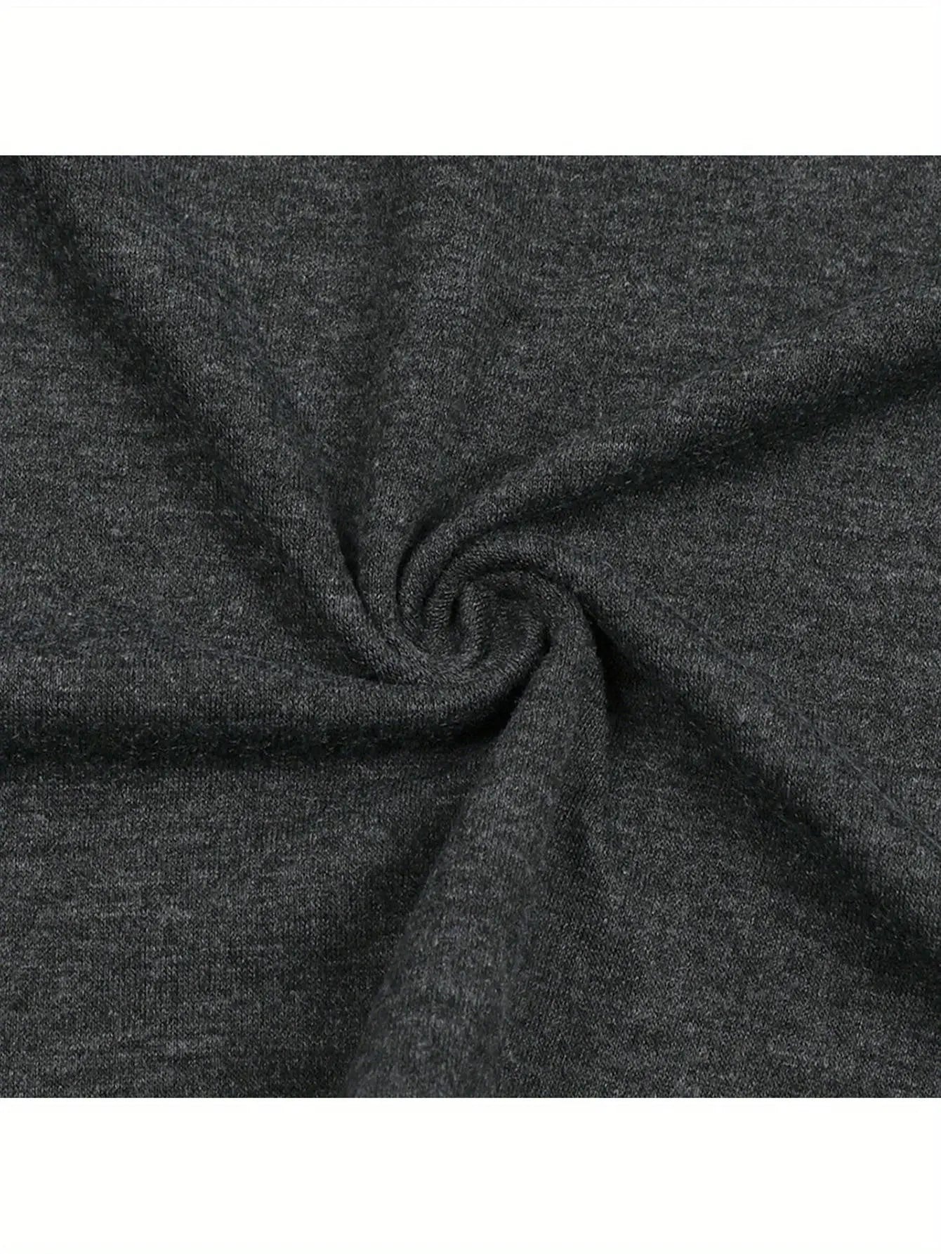 Close-up fabric texture of the gray 1985 Classic Tank, showing a swirl pattern.