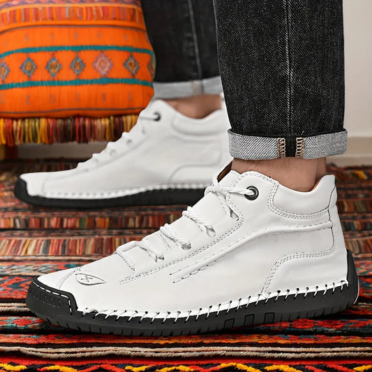GREKS Ascent: Unisex Casual Leather Sneaker Style Walking Shoes Fantascticz