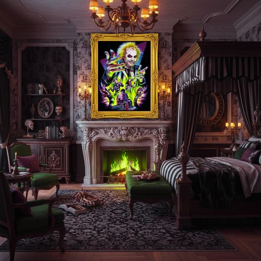 Beetlejuice Diamond Painting Kit | Fantascticz