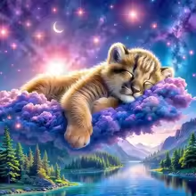Classy Calming Cubs Creation Diamond Painting