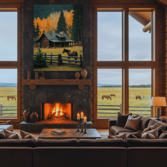 Glistening Ranch: 5D Diamond Painting Experience