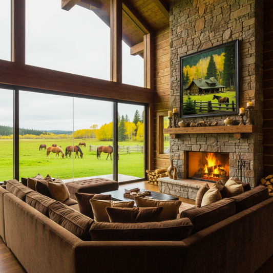 Glistening Ranch: 5D Diamond Painting Experience