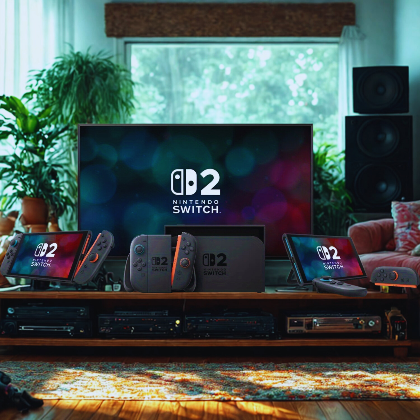 Nintendo Switch 2 Console & Mario Kart World Bundle - US Compatible Import Edition