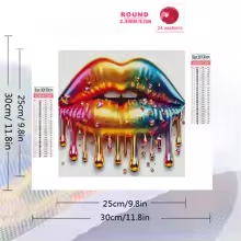 Rainbow Kisses 5D Diamond Painting
