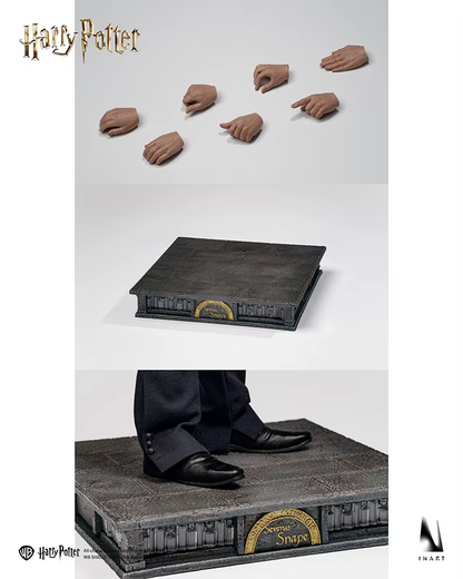 Harry Potter themed product with hands and a platform on a white background