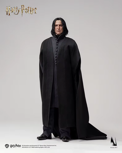 Character in a black robe with 'Harry Potter' branding on a white background