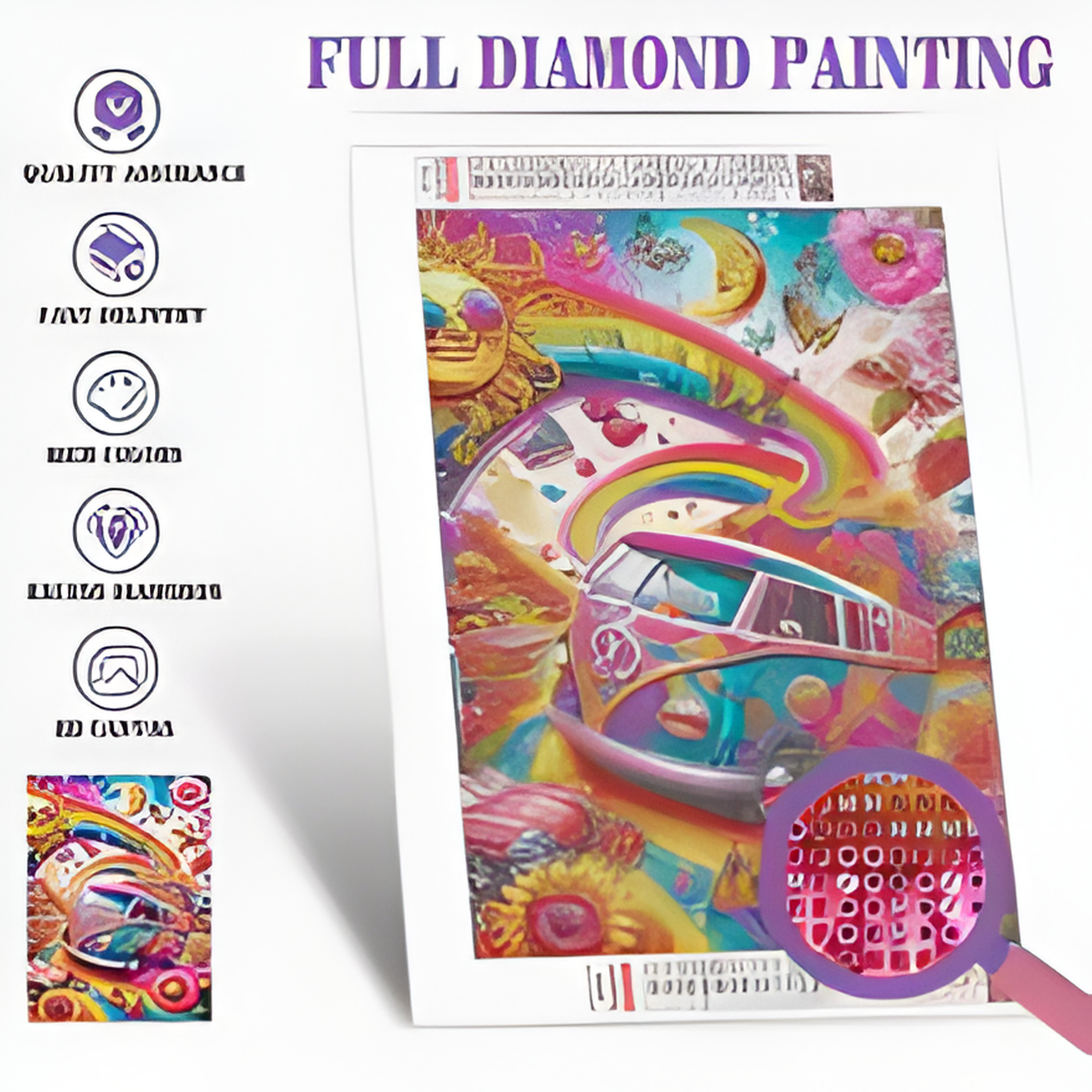 Totally Hip & Vibin Diamond Painting