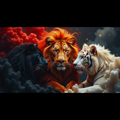 Trinity of Embers Diamond Painting|Fantascticz