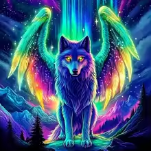 Vivid Neon Wildlife Diamond Painting Kits